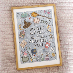 Personalised There is Magic all Around you Harry Potter Print