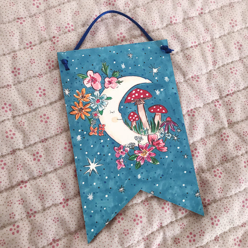 Moon illustration Banner