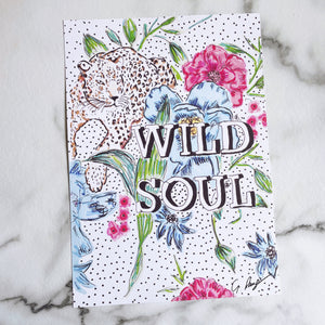 A4 Wild Soul Print