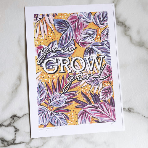 A4 You Grow Girl