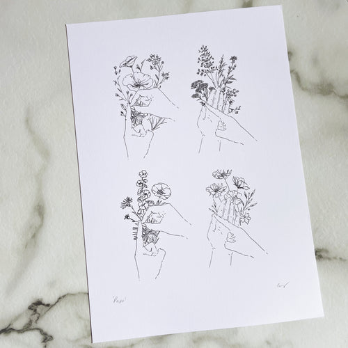 A4 Papa in BSL print
