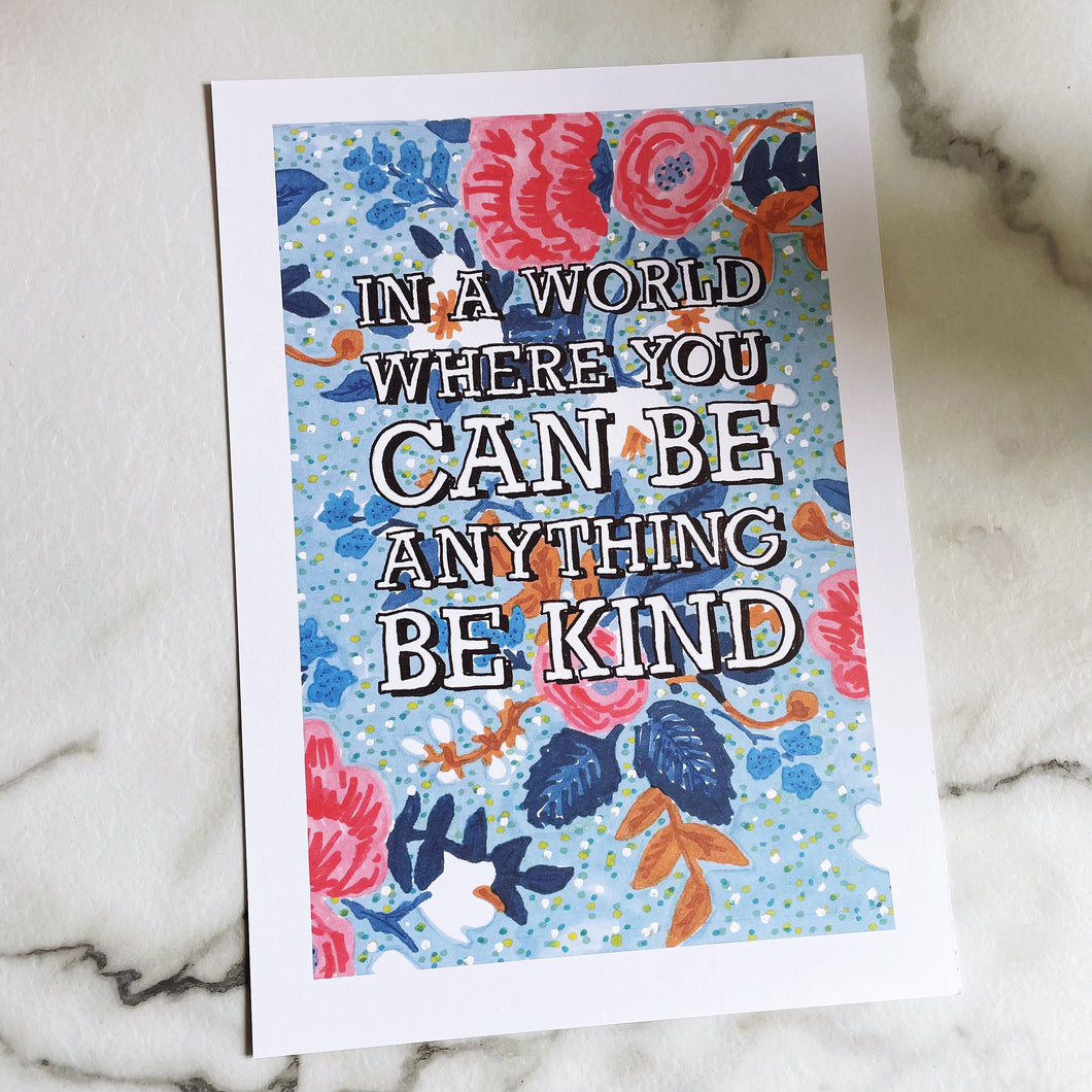 A4 Be Kind