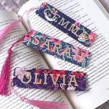 Personalised Wooden Bookmark ( NEW & More Patterns available)