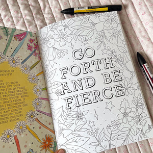 Bloom Bright Colouring Book