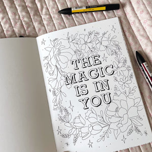 Bloom Bright Colouring Book