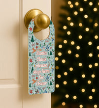 NEW Personalised Wooden Please Stop Here Door Hanger