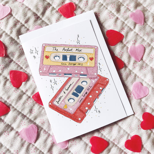 Mix Tape Personalised card