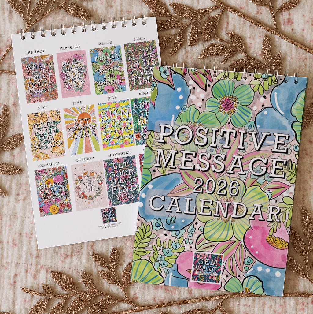 Positive Message 2026 Calendar PRE-ORDER