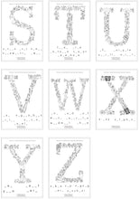 Alphabet Colouring in Book and Educational Download