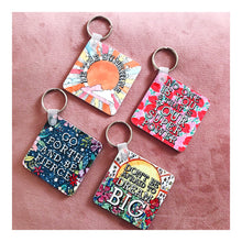 Positive Message Key rings END OF LINE