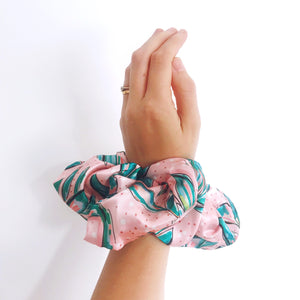 Limited Edition Hand Made Scrunchie LA Pink