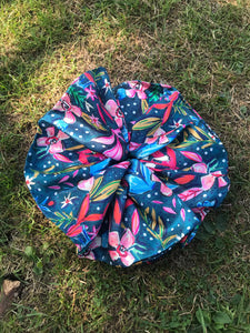 Limited Edition Hand Made Scrunchie Midsummer Floral