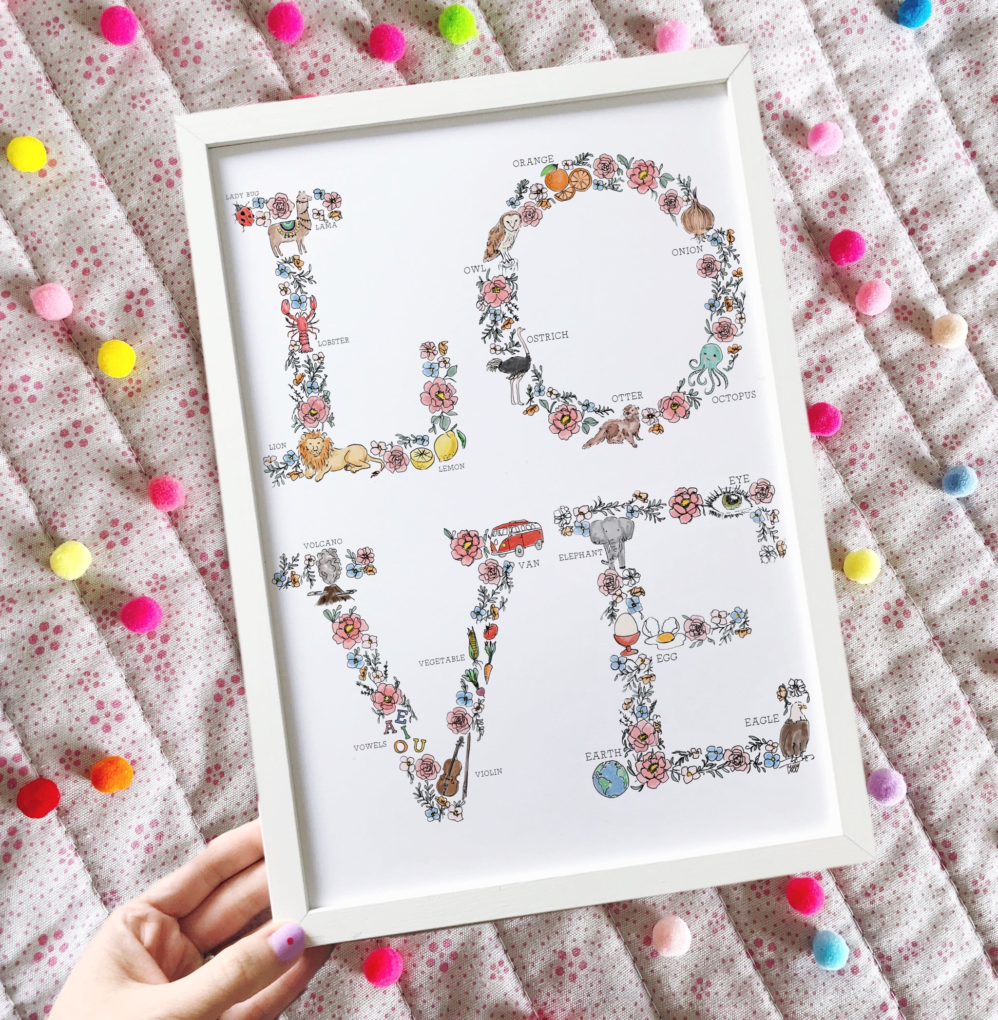 Alphabet Letter Collection – Gem Pang Illustration